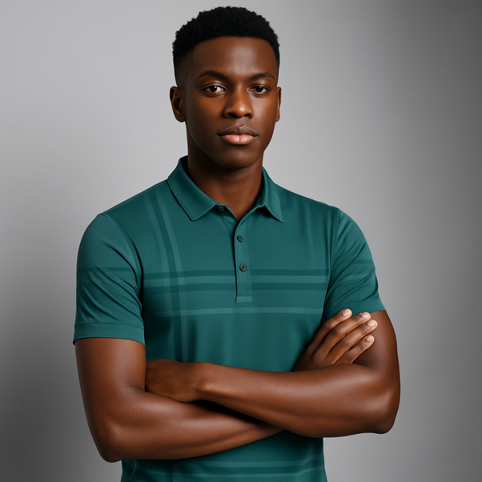 Gestreept Deluxe Premium Poloshirt