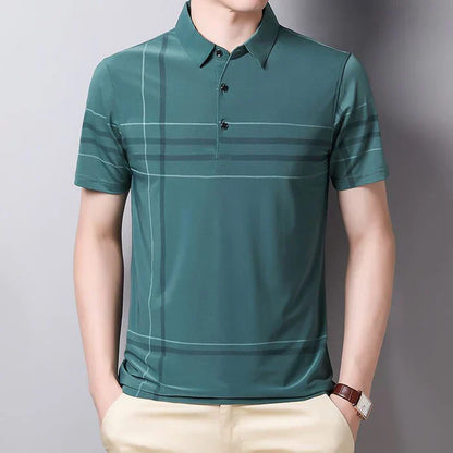 Gestreept Deluxe Premium Poloshirt