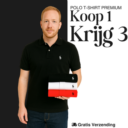 (Koop 1 - Krijg 3) Premium Polo T-Shirt