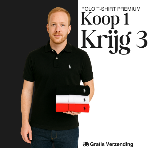 (Koop 1 - Krijg 3) Premium Polo T-Shirt
