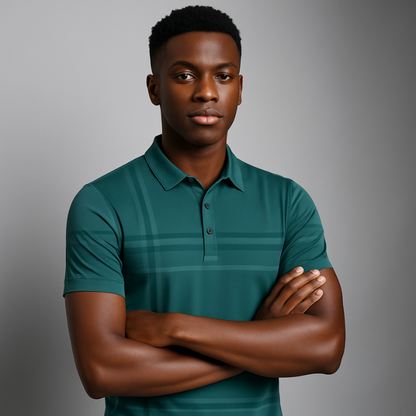 Gestreept Deluxe Premium Poloshirt