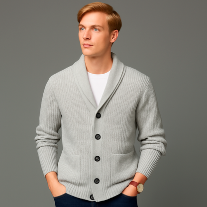 Heren Gebreide Cardigan